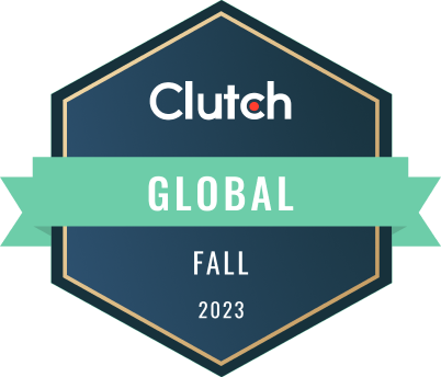 Clutch Global 2023 badge