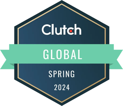 Clutch Global Spring 2024 badge
