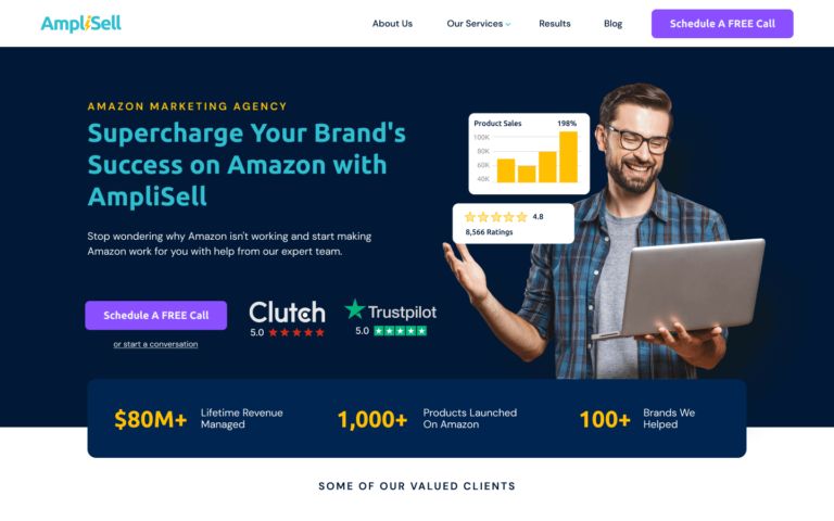 AmpliSell: on Webflow that the client edits themselves