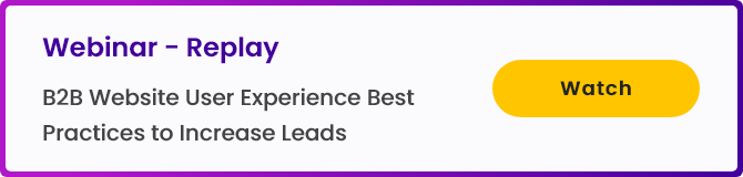 B2B Website User Experience Best Practices to Increase Leads