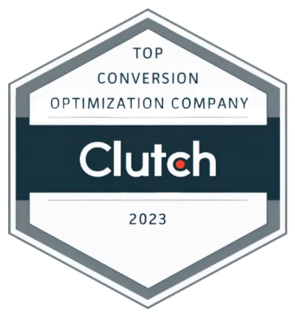 Apexure - Top Conversion Optimization Company 2026 Clutch Badge