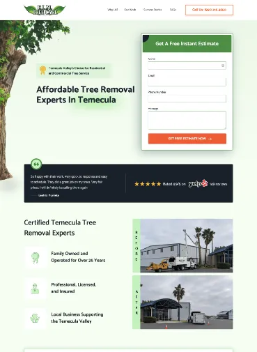 tree-removal-professional-service-landing-page