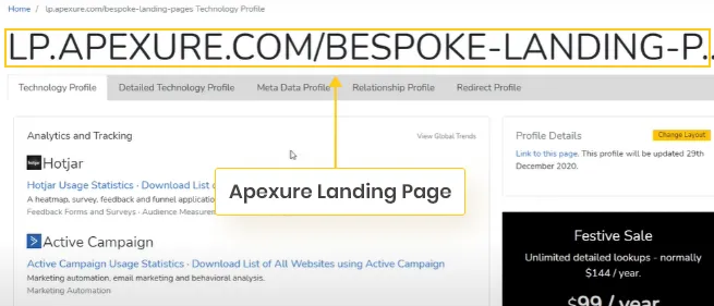 Apexure-Landing-page