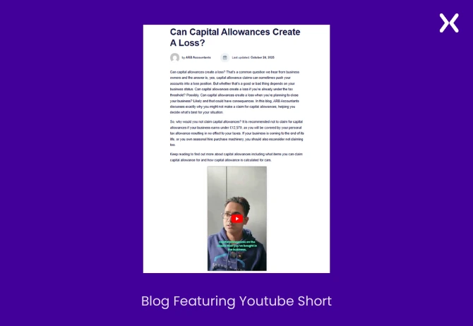 Blog Featuring Youtube Short.webp