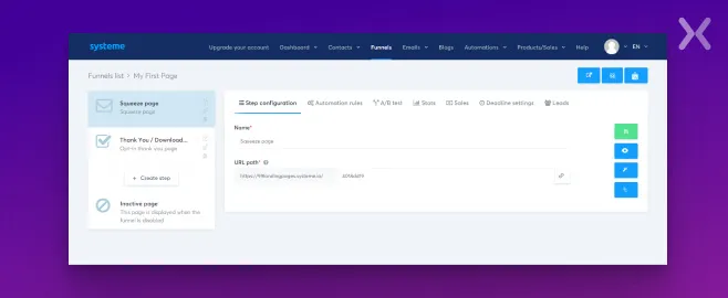ysteme-io-Free-Landing-Page-Builder