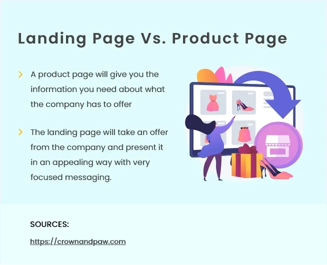 landing-page-vs-product-page