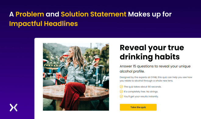 Problem-and-Solution-based-landing-page-headline-copy
