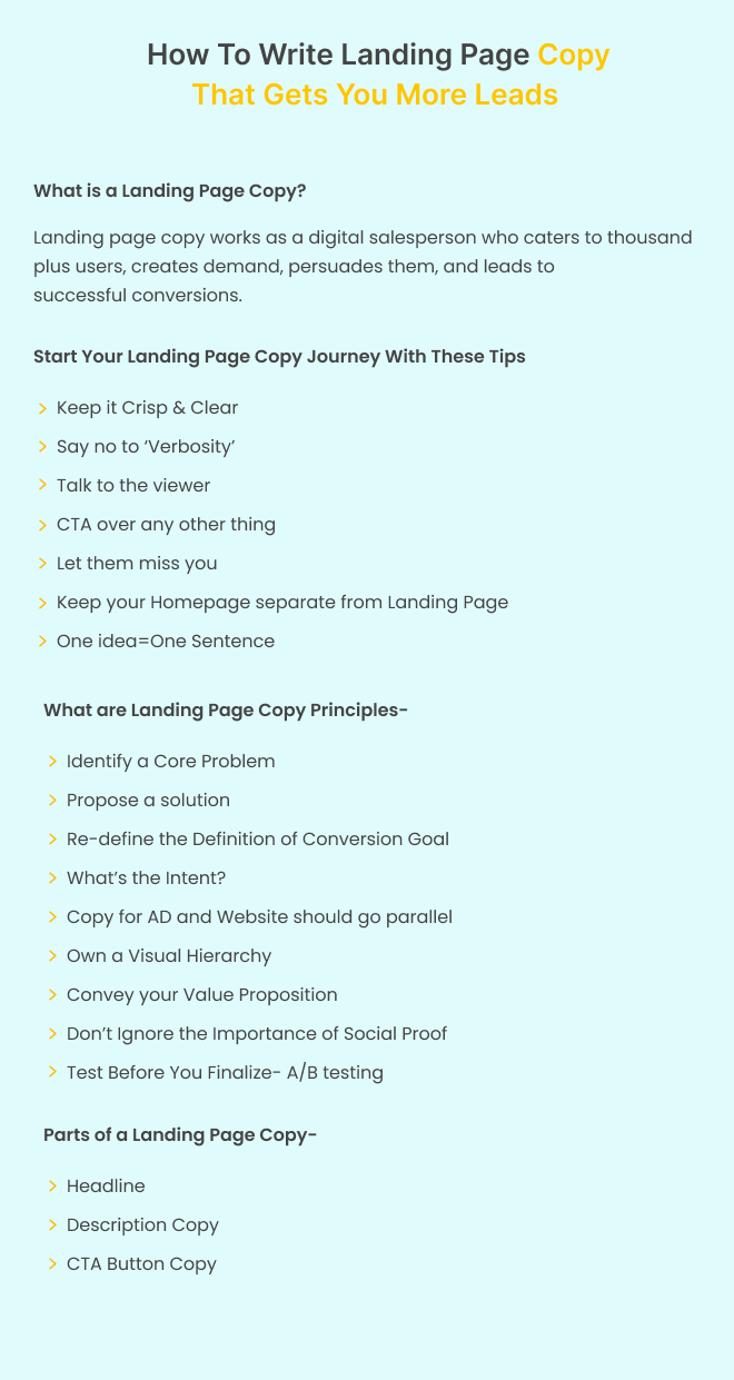 How-to-Write-Landing-Page-Copy-Summary