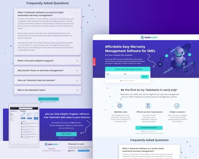 B2B-SaaS-pre-launch-landing-page-example