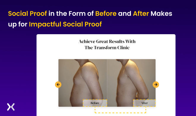 Before-and-after-social-proof-for-healthcare-landing-pages