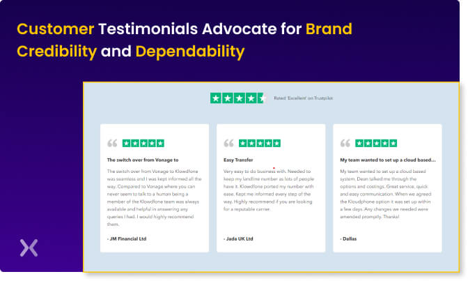 Customer-testimonials