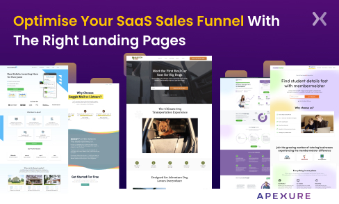 Optimise Your SaaS Sales Funnel With The Right Landing Pages