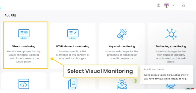 Selcet-Visual-Monitoring