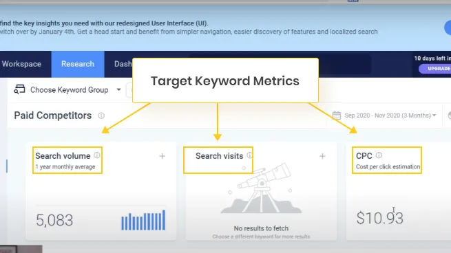 Target-Keyword-Metrics