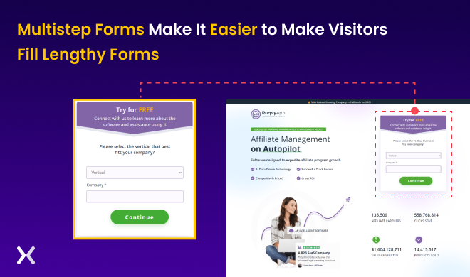 multistep-form-on-a-SaaS-landing-page