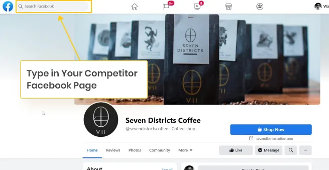 Competitor-Facebook-Page