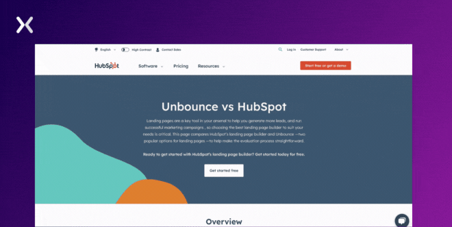 Unbounce-vs-Hubspot-Comparison-Landing-Pages.gif
