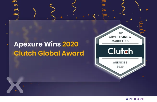 Apexure Wins 2020 Clutch Global Award