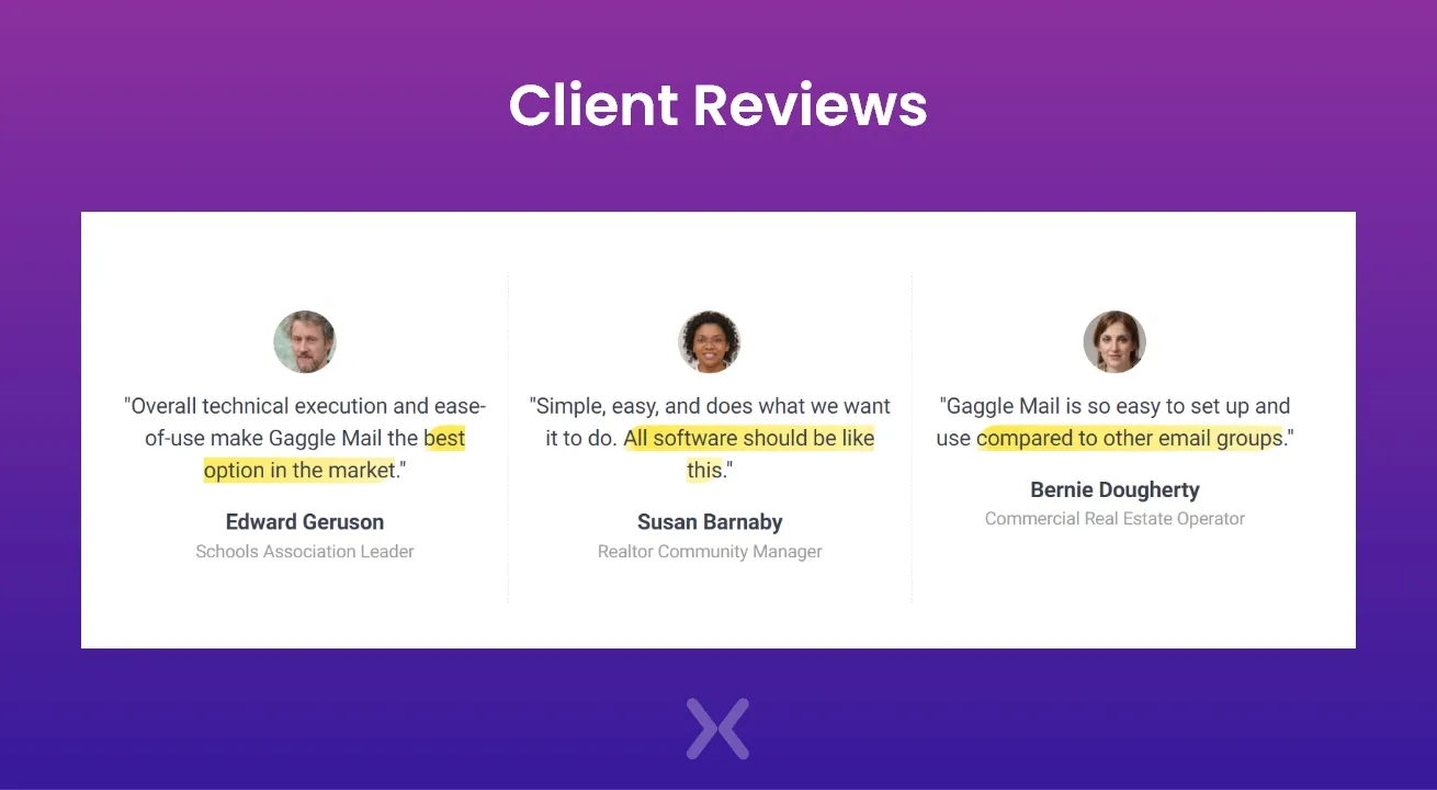 client-reviews-on-landing-page