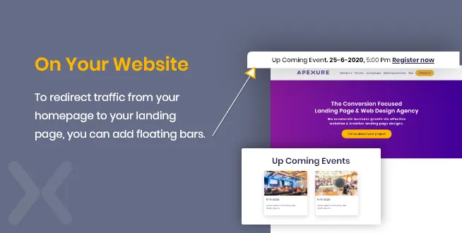 Promote-webinars-by-Adding-floating-bars-and-pop-ups-on-website