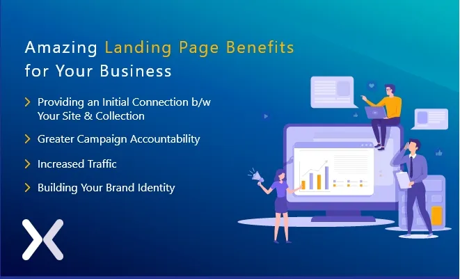 landing page benefits