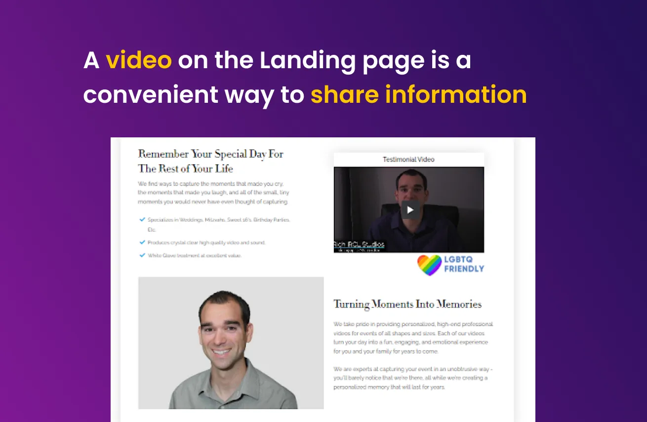 video-landing-page