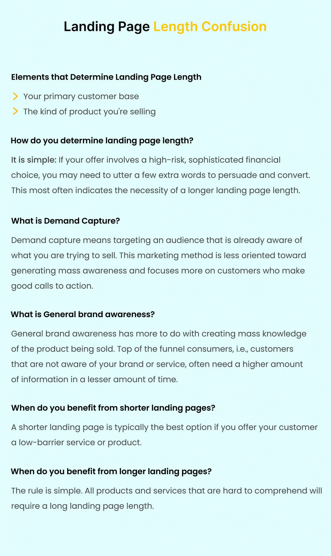 landing-page-length-confusion-summary