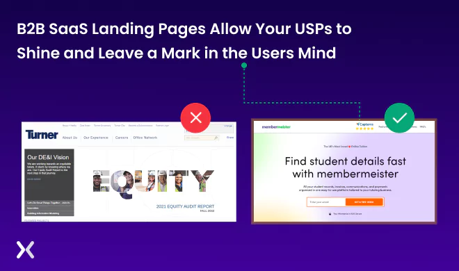 share-b2b-saas-USPs-through-landing-pages.webp