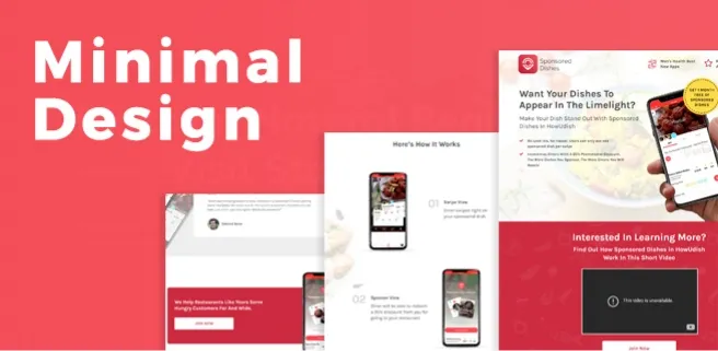 Minimal-splash-page-design